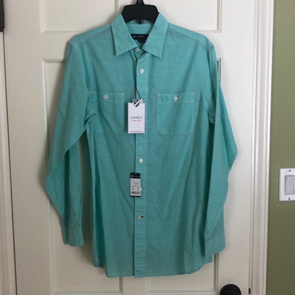 Cremieux Men long sleeve shirt, size S
